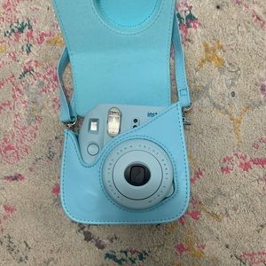 Instax Blue Mini With Case